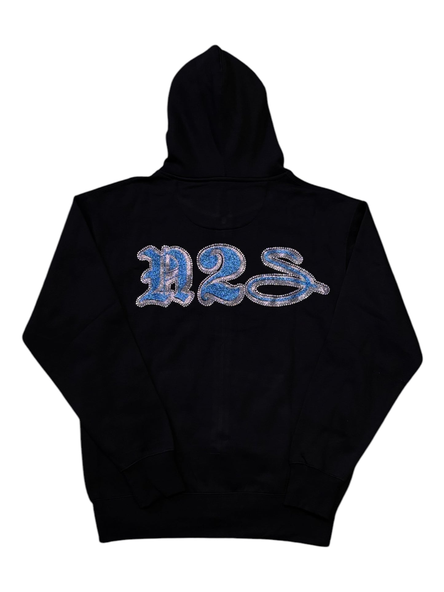 RHINESTONE ZIP UP