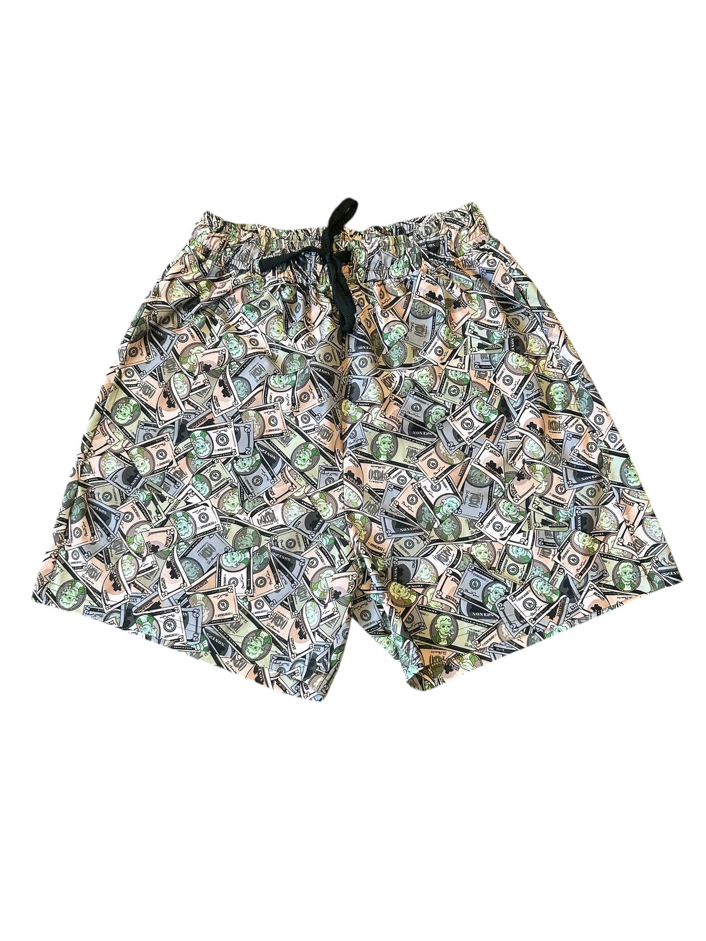 LUCKY 2’S ALL OVER PRINT NYLON SHORTS