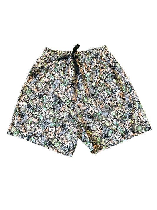 LUCKY 2’S ALL OVER PRINT NYLON SHORTS