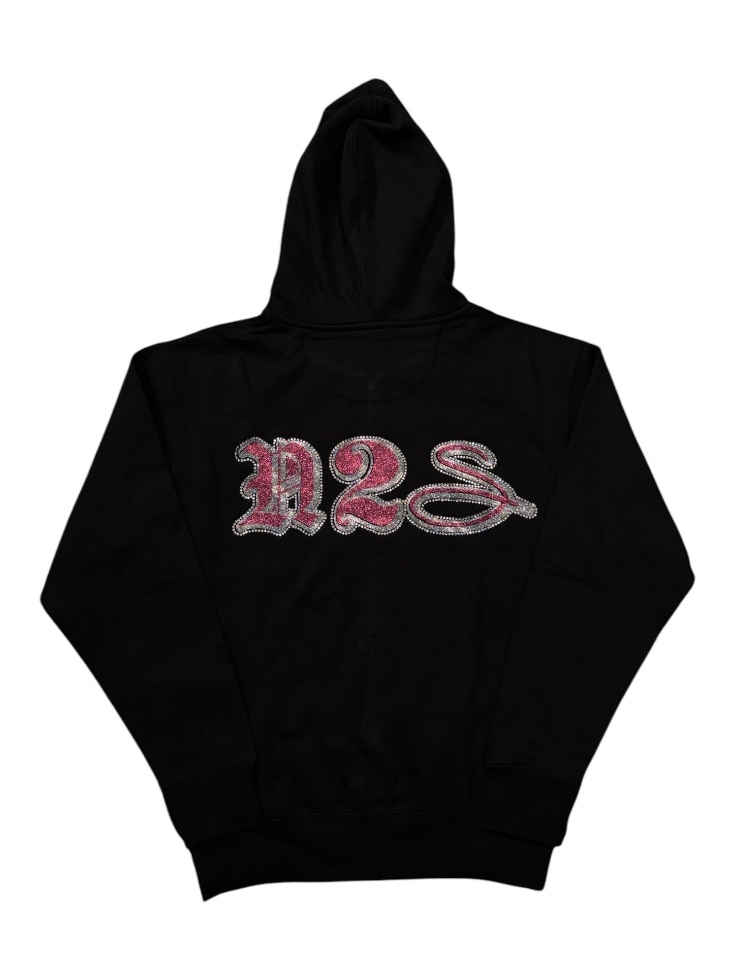 RHINESTONE ZIP UP
