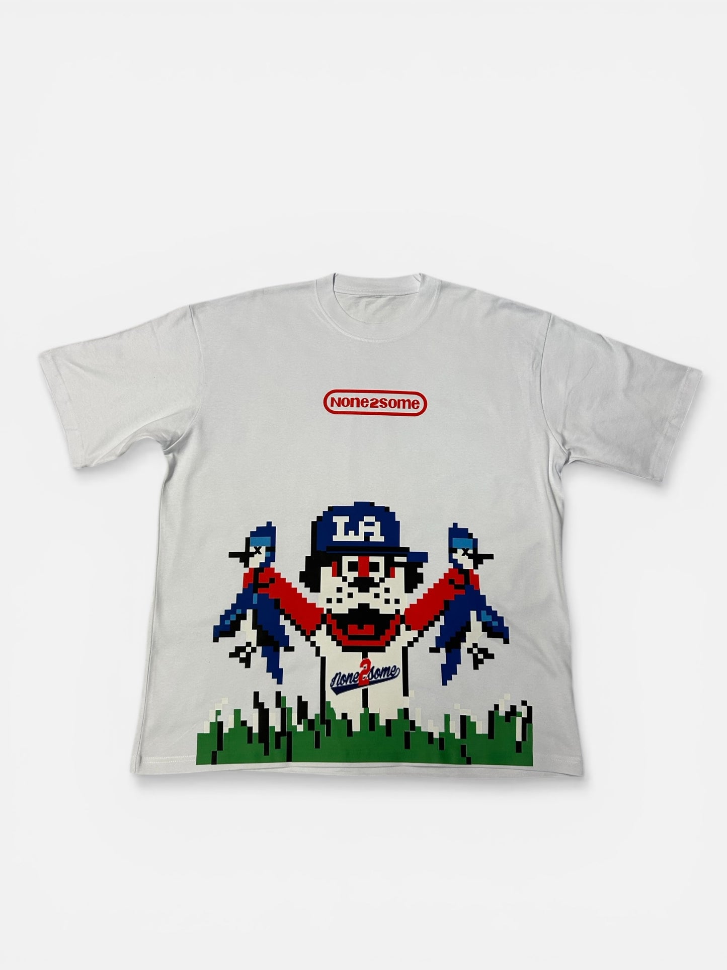 N2$ BLUEJAYS HUNT T-SHIRT(White)
