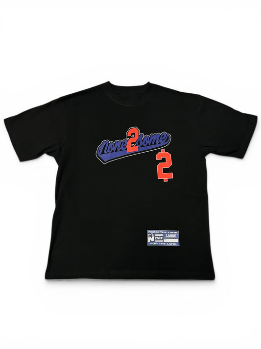 NONE2SOME DODGERS SCRIPT T-SHIRT (Black)